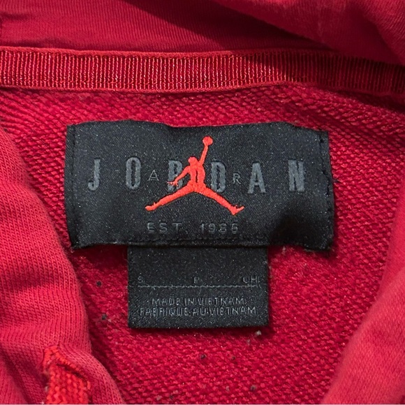 Jordan Sport Crossover Men's Dri-FIT Fleece Pullover Hoodie Gym Red Size Small - Picture 6 of 11